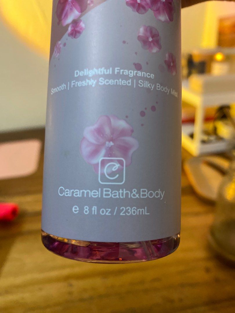 Caramel Bath & Body Fragrance Mist Good Vibes, Beauty & Personal Care