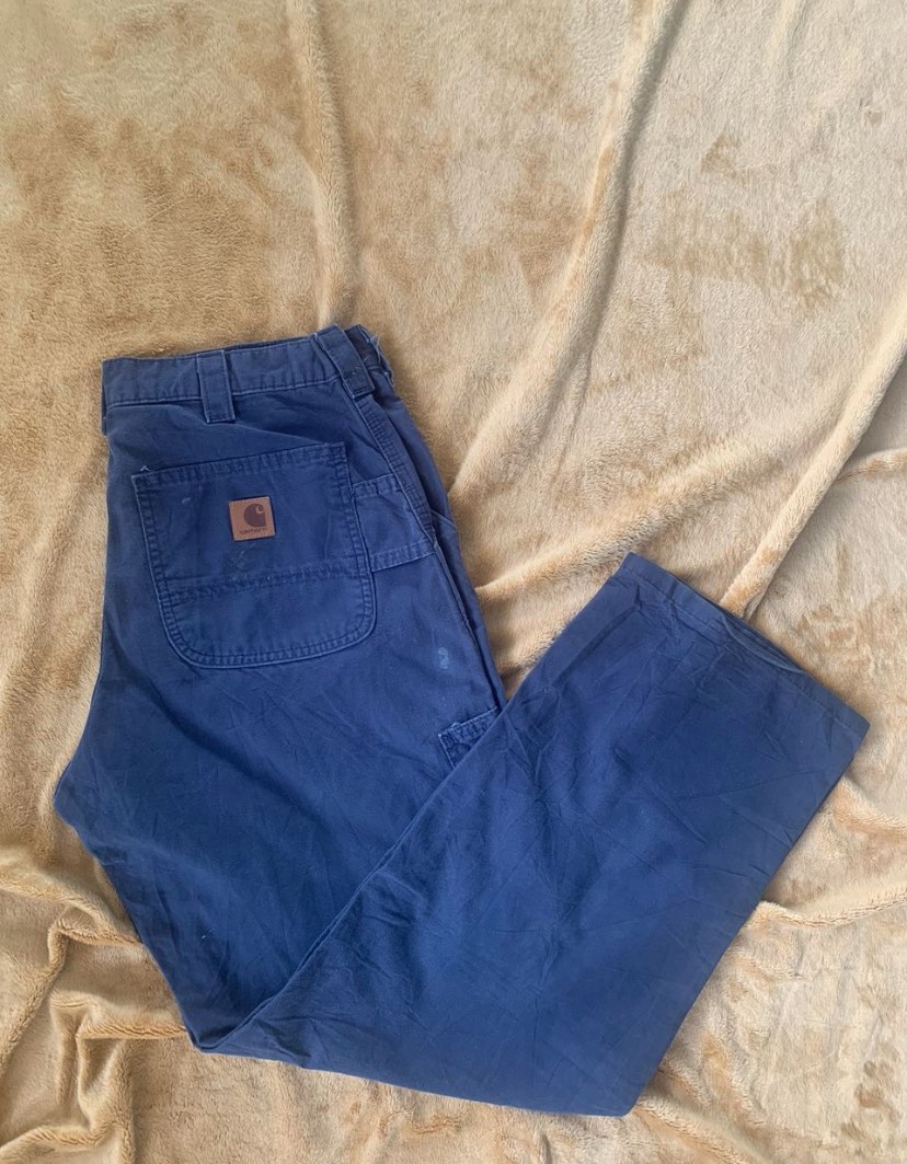 carhartt pants, Men's Fashion, Bottoms, Jeans on Carousell