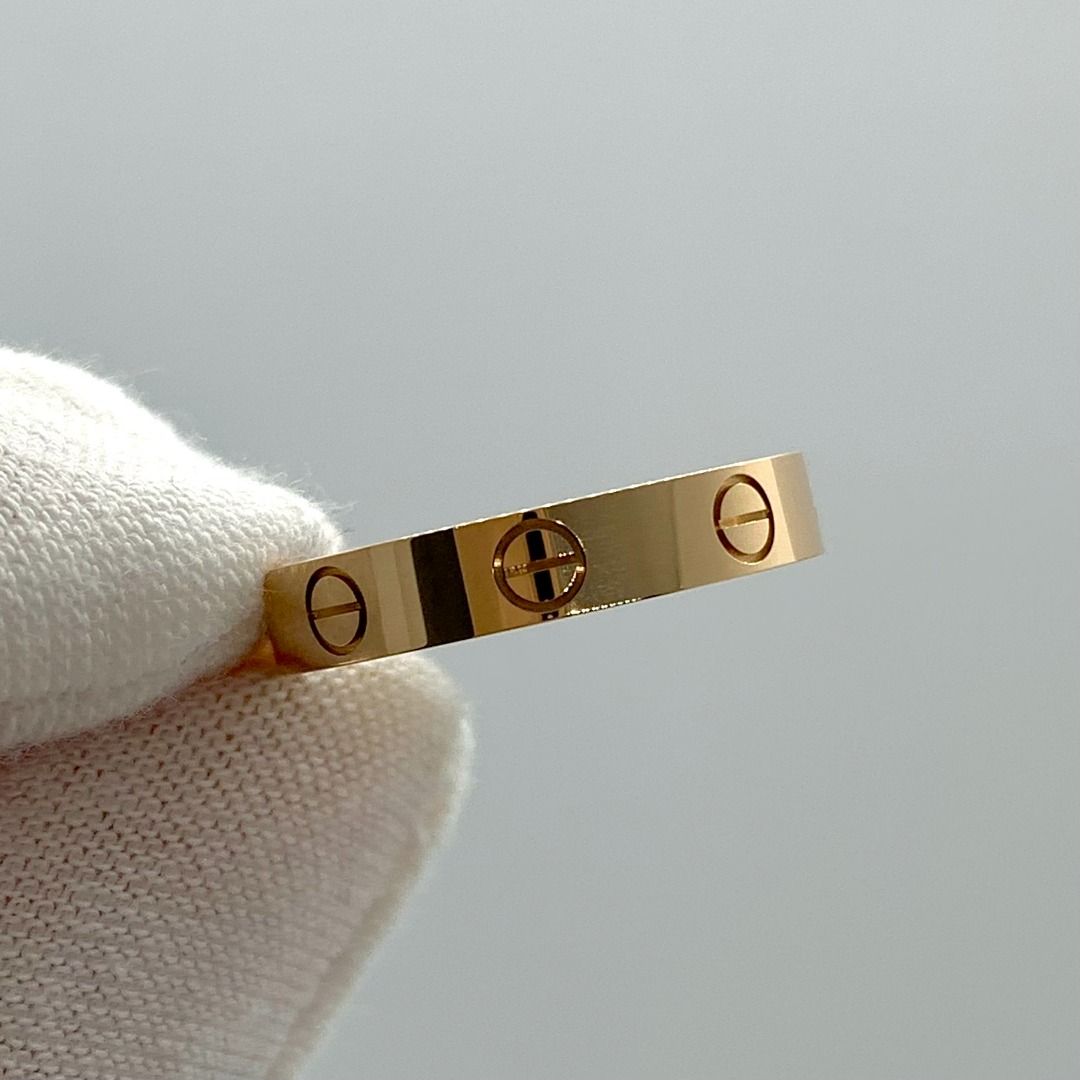CARTIER MINI LOVE RG750 53 NO GUARANTEE RING 237029335 KM Luxury