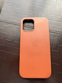 Case leather magsafe 12 pro max