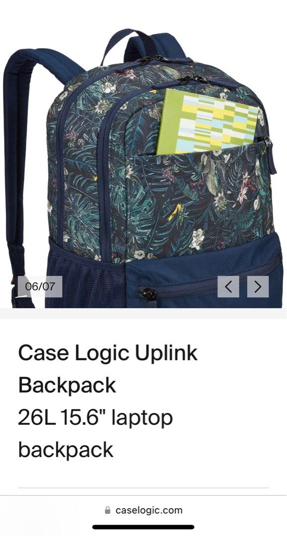 Case Logic Uplink Backpack - 26L 15.6 laptop backpack