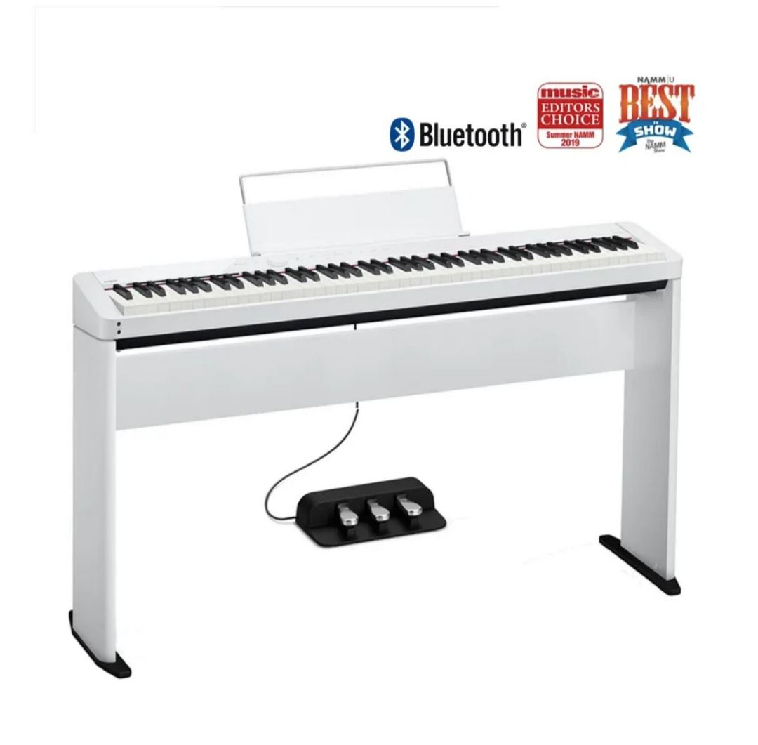 Casio Digital Piano PX S1000 White with Stand Hobbies Toys