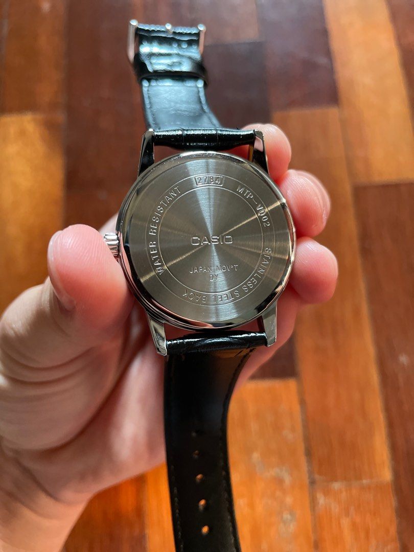 Casio MTP V002L 1B Watch Men s Fashion Watches Accessories