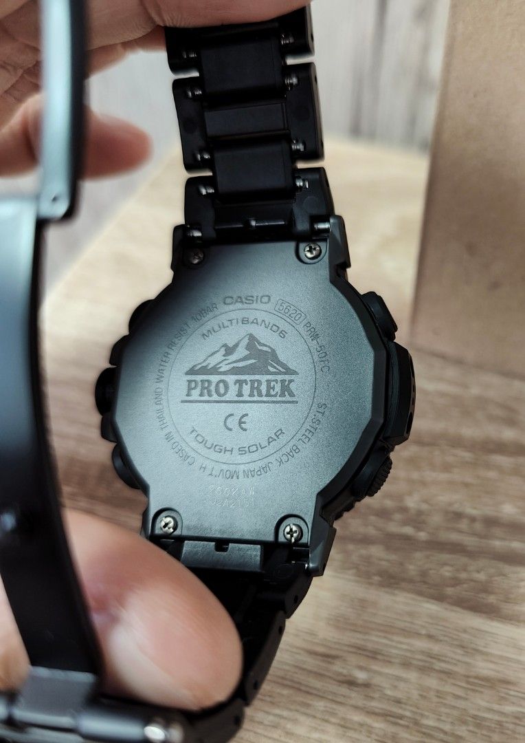 Casio Pro Trek PRW-50FC-1 行山錶, 名牌, 手錶- Carousell
