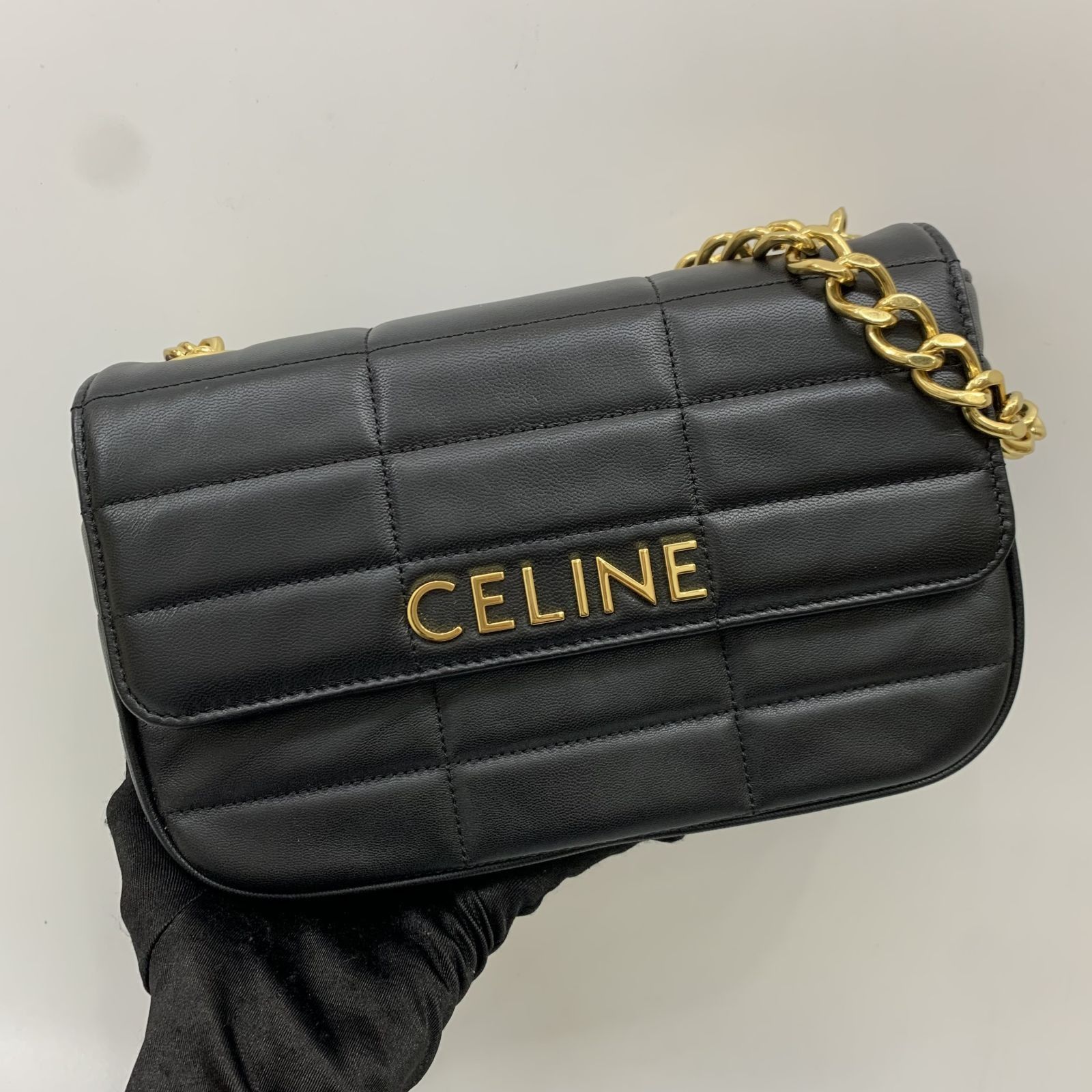 Celine black purse discount