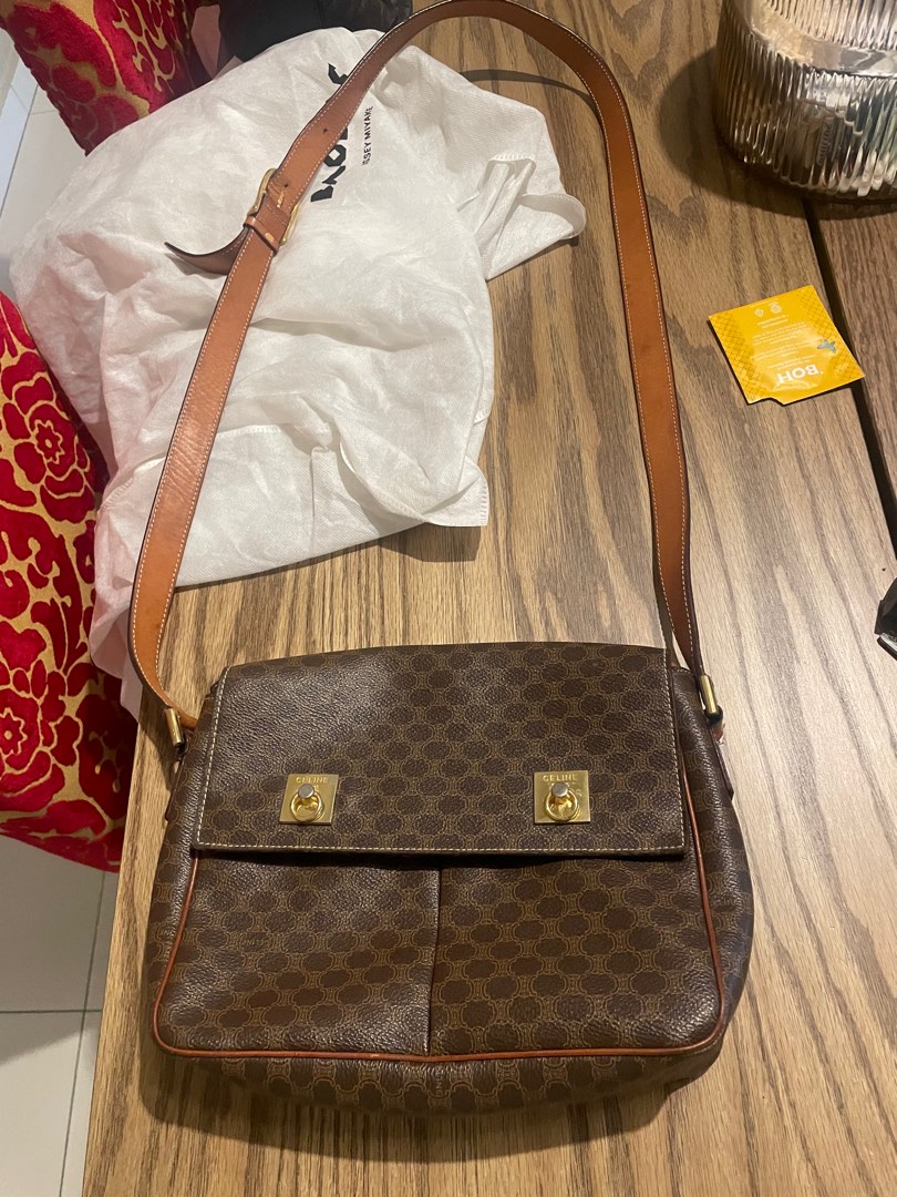 Celine Vintage Camera Bag, Luxury, Bags & Wallets on Carousell