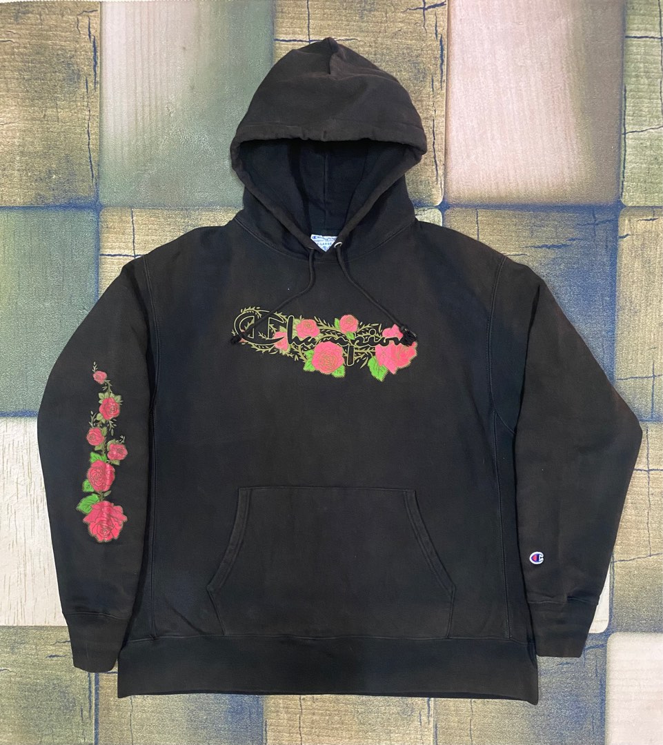 Champion sweater deals with roses