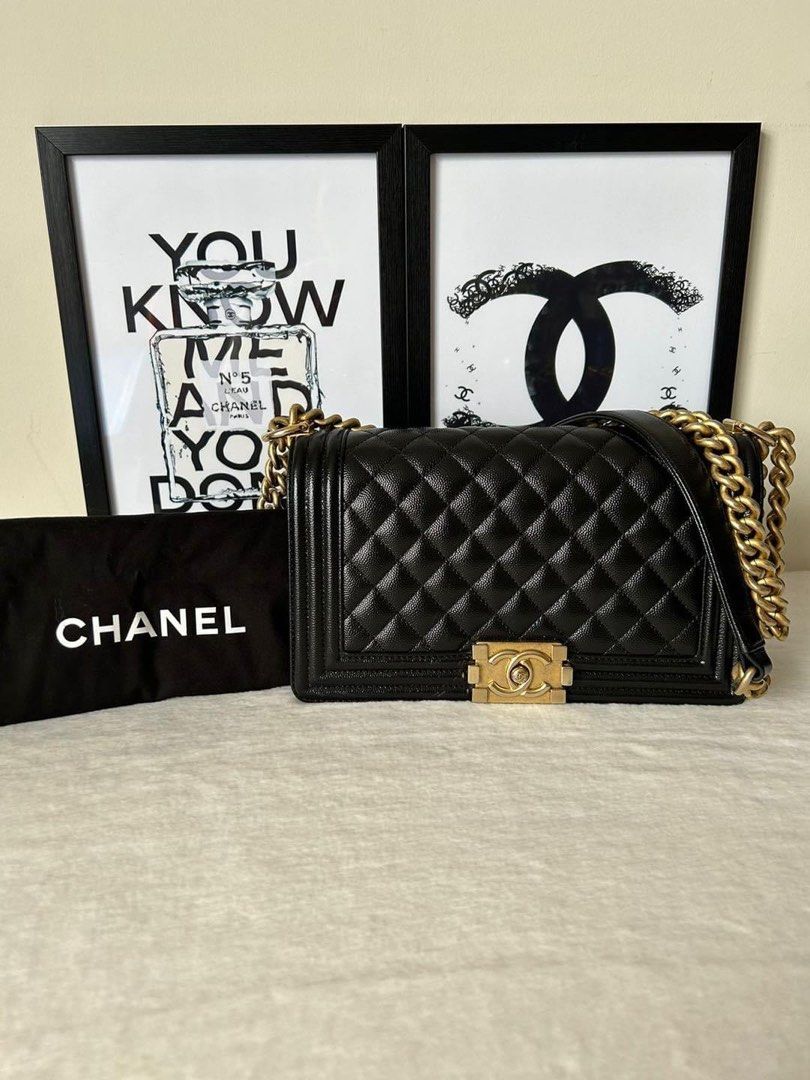 Vintage chanel boy bag online