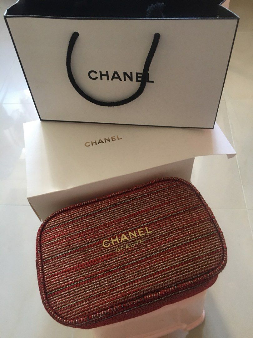 Red chanel perfume 2025 bag