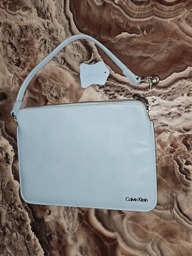 Calvin klein top light blue purse