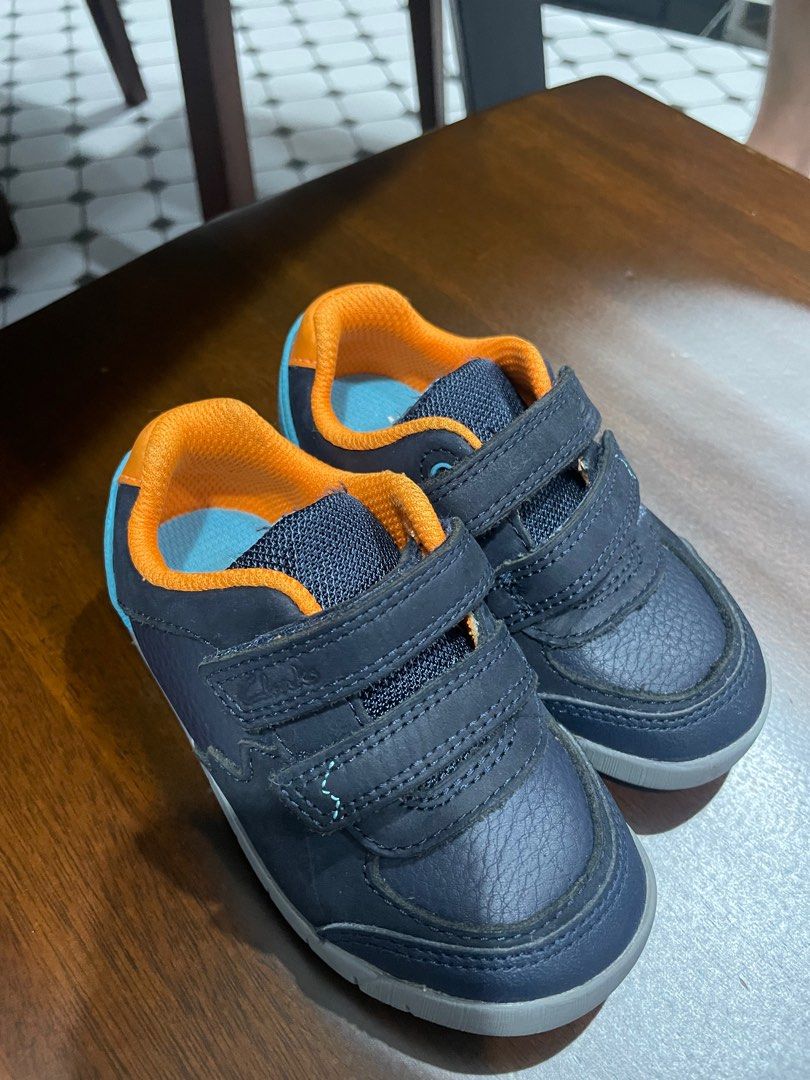 Clarks yellow baby shop shoes