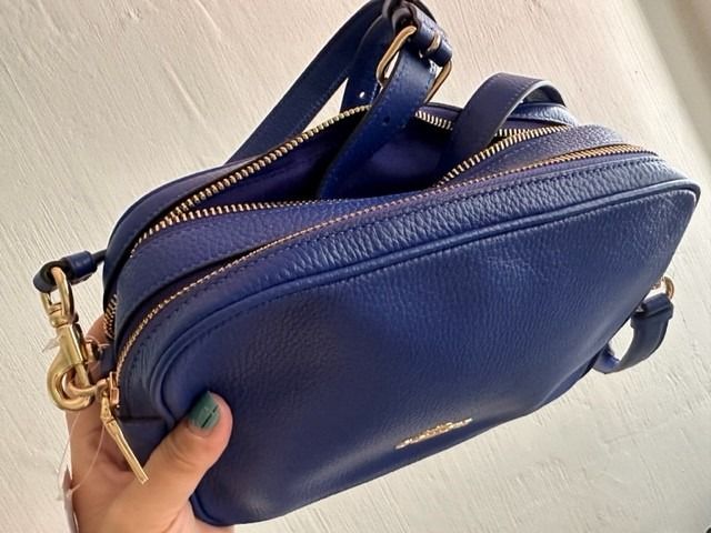 Coach Brand New cross body bag Royal blue