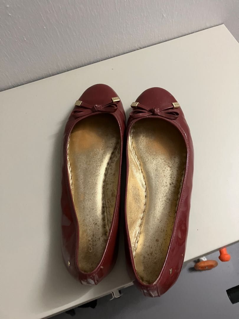 Genuine leather flats cheap