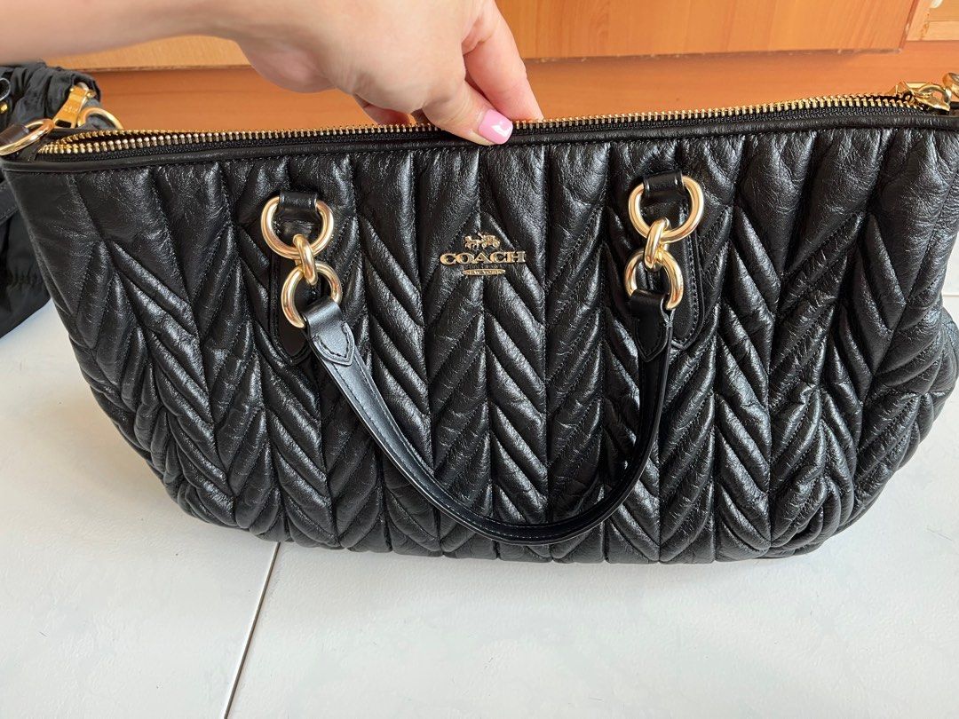 Ally satchel with quilting store