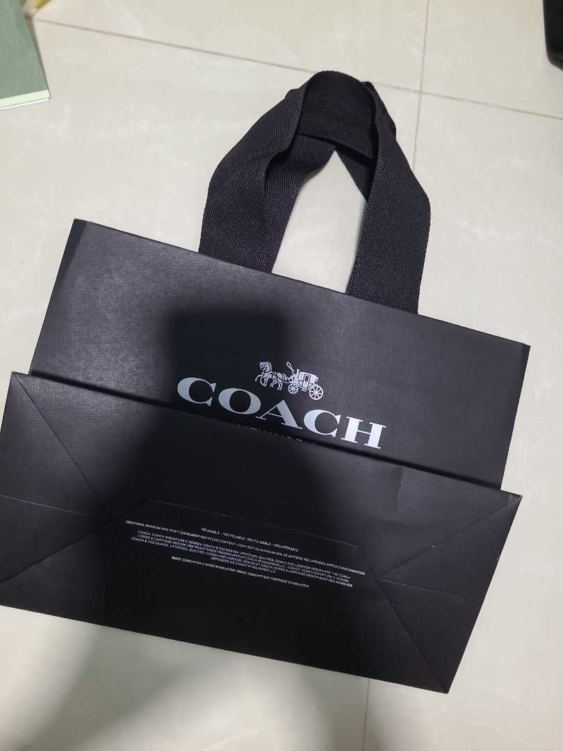 Coach paper online bag 2019