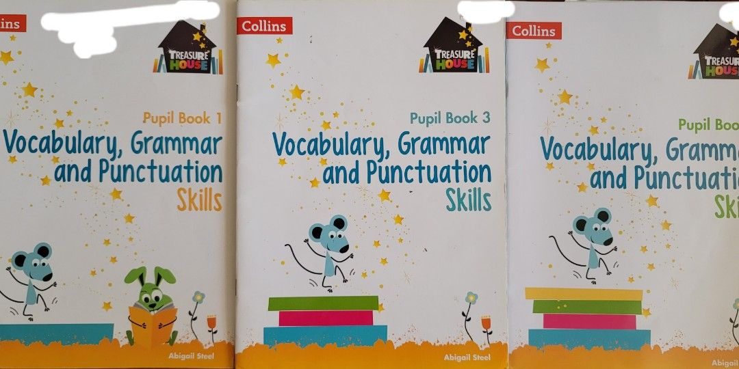 Collins Vocabulary Grammar & Punctuation Skills, 興趣及遊戲, 書本 & 文具, 教科書