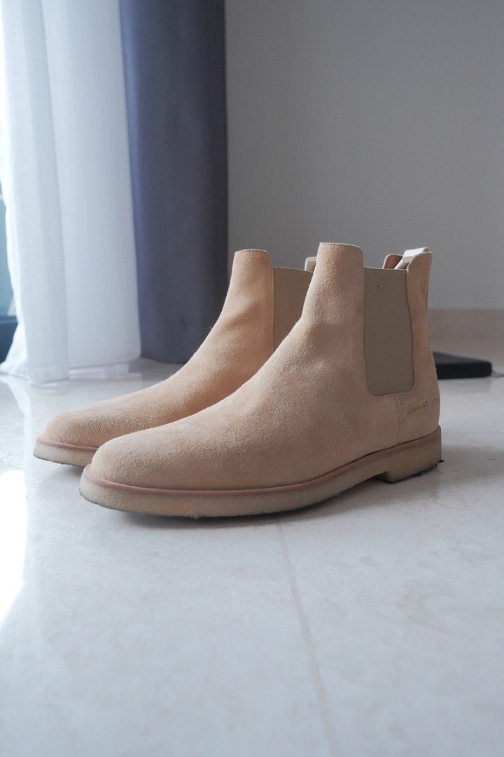 Common Projects Chelsea Boots Tan