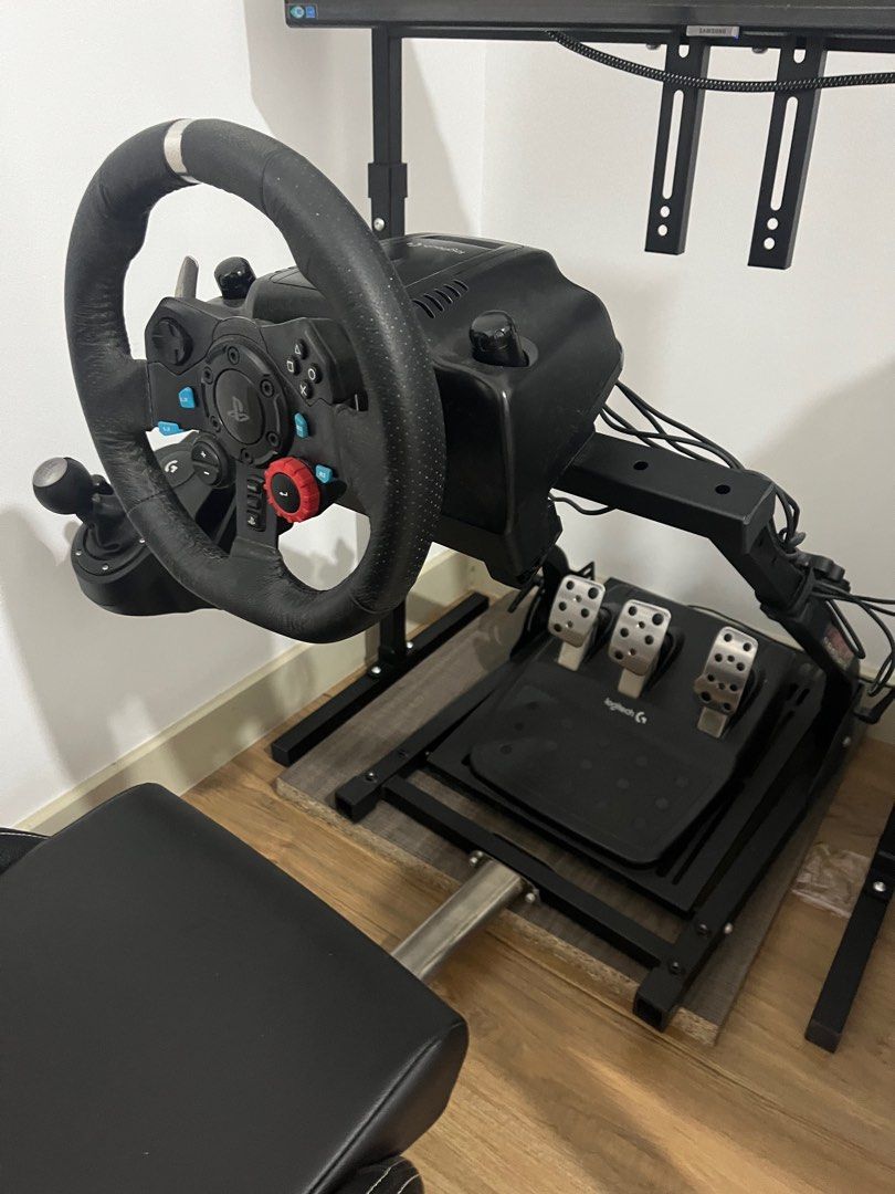 Complete racing simulator set, Video Gaming, Gaming Accessories