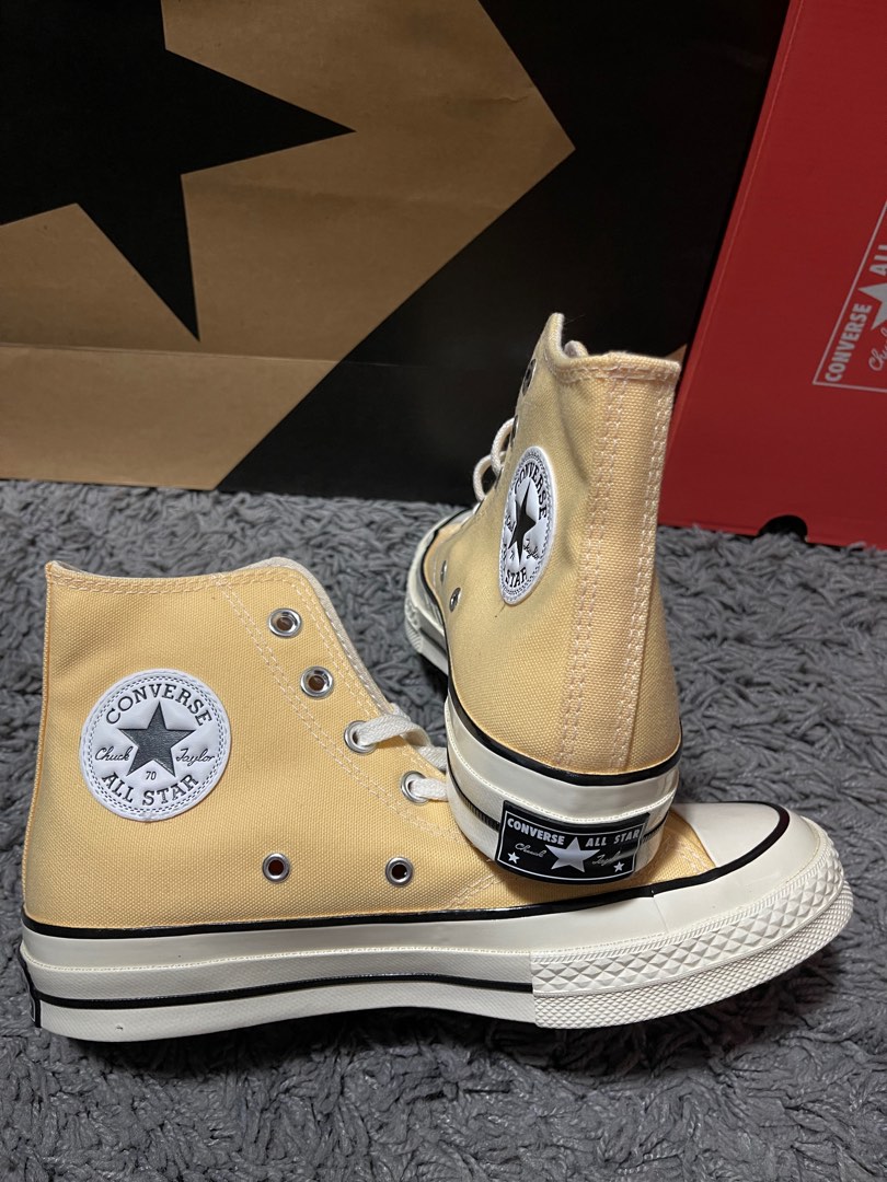 Mens cheap gold converse