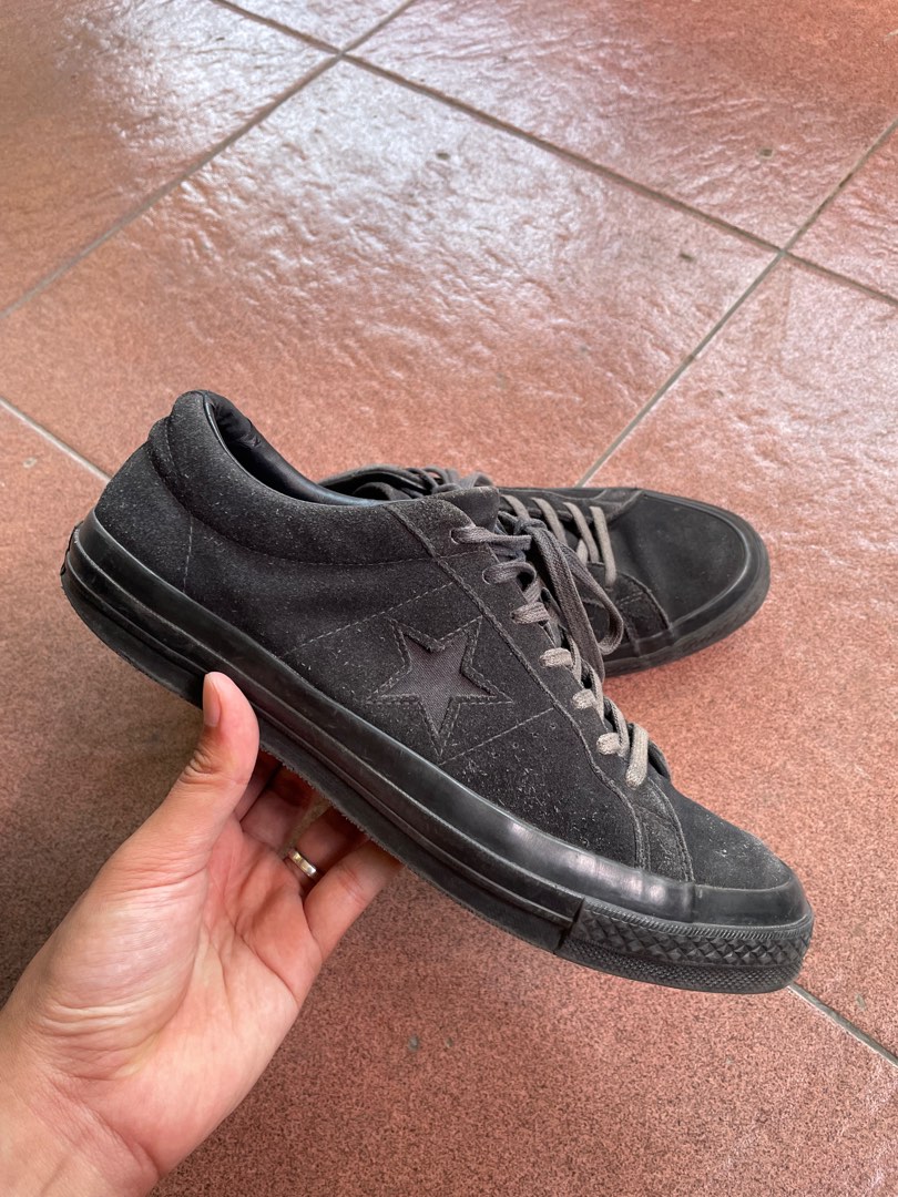 Converse One Star All Black