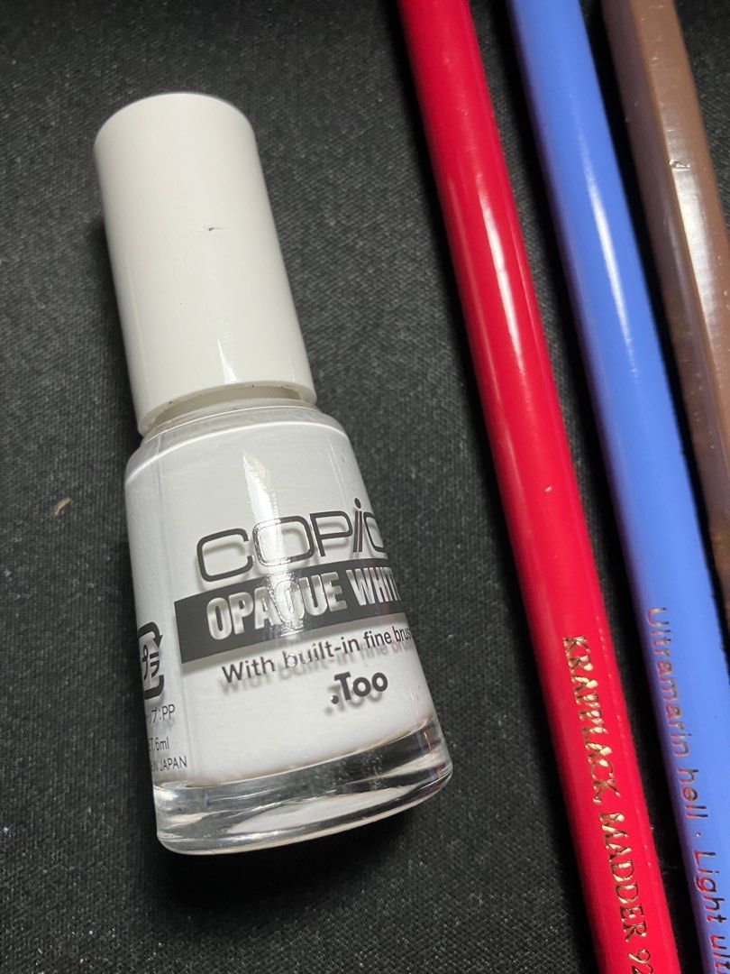 Copic Opaque White | 6ml (Category: Craft Supplies & Tools) located in Pasay City. Submitted by dmlaxx05 (Listing ID 1257769209, Image 1). Description: Barely used..