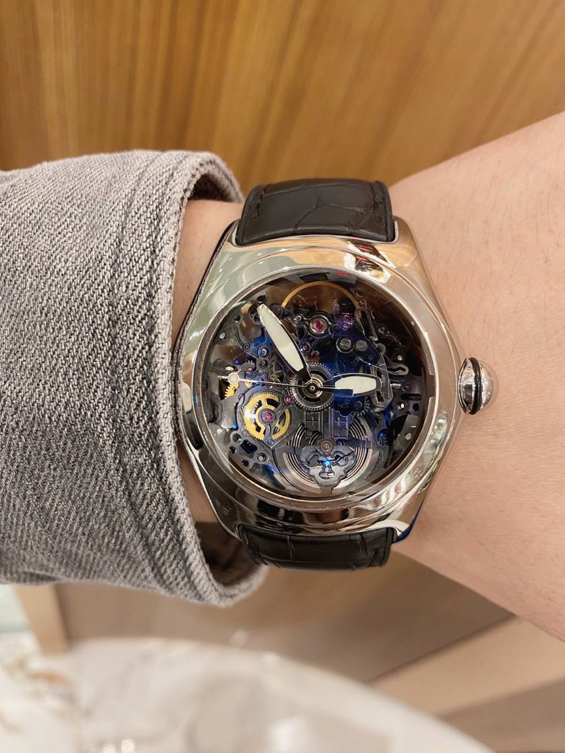 Corum bubble skeleton watch online