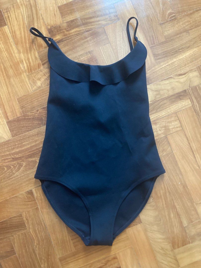Frill one piece swimsuit discount