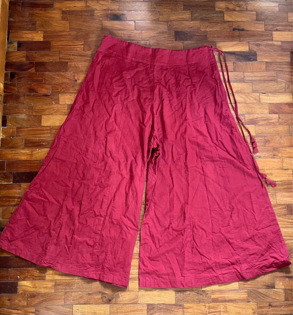 Cotton flowy pants from india, Women's Fashion, Bottoms, Other Bottoms
