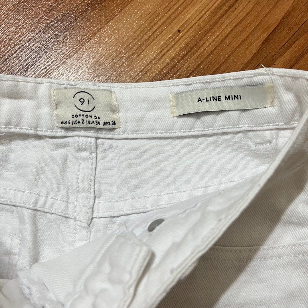 Cotton Mini Skirt