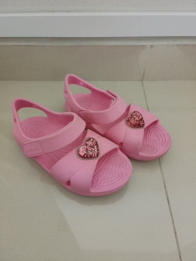 Crocs Sandal Girl Pink Size 9