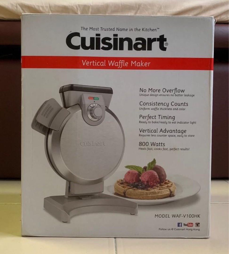 Cuisinart Standing Waffle Maker, TV & Home Appliances, Kitchen