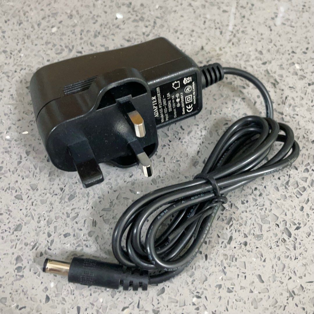 DC 12V 1.0A Power Supply Adapter (UK 3-pin), Computers & Tech, Parts ...