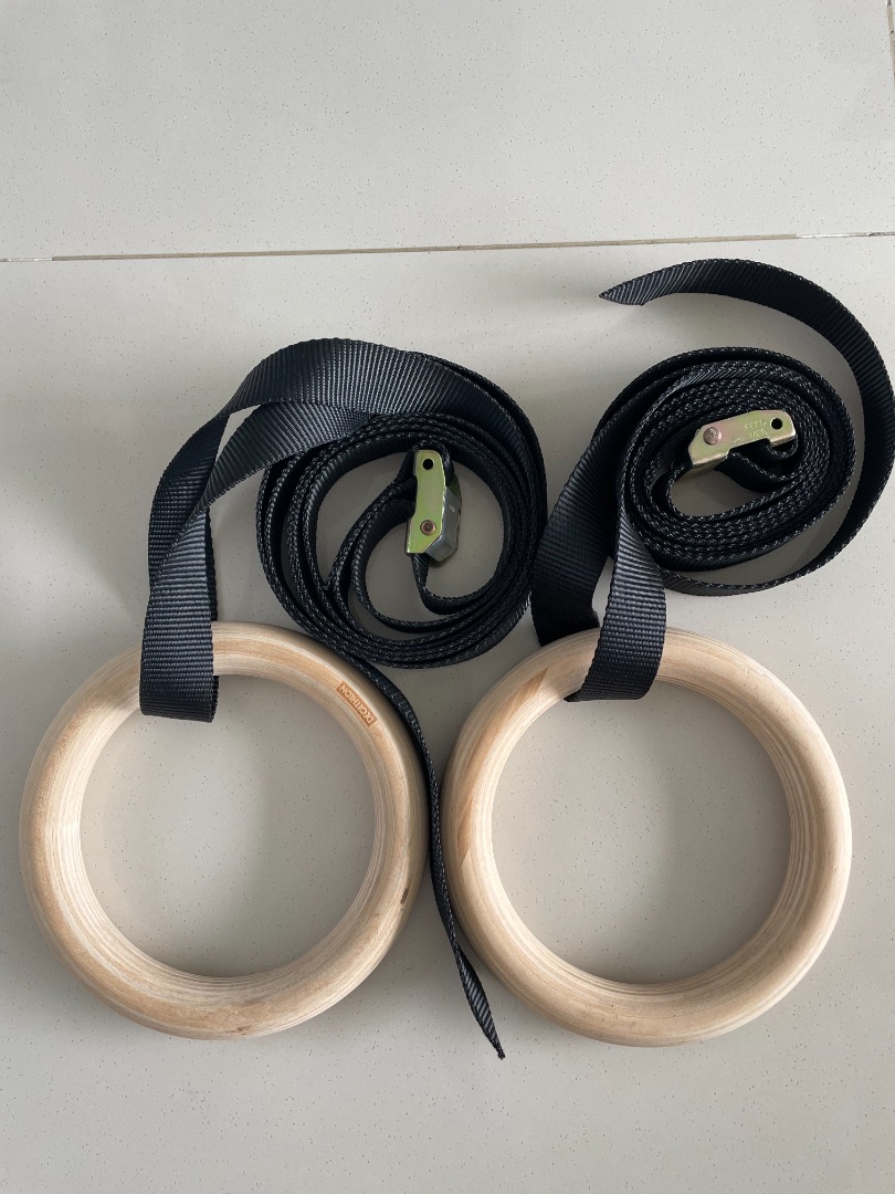 Decathlon Cross Training / Gymnastic Rings Like New!, Sports