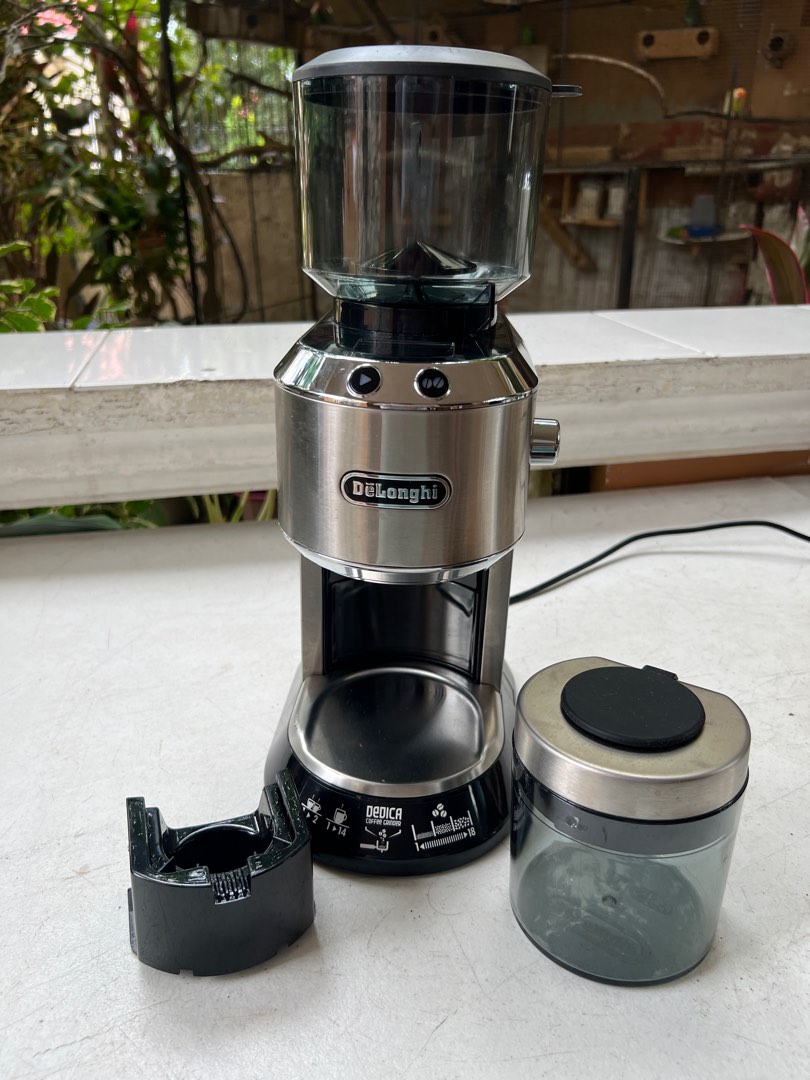 Delonghi Dedica Coffee Grinder KG521, TV & Home Appliances, Kitchen