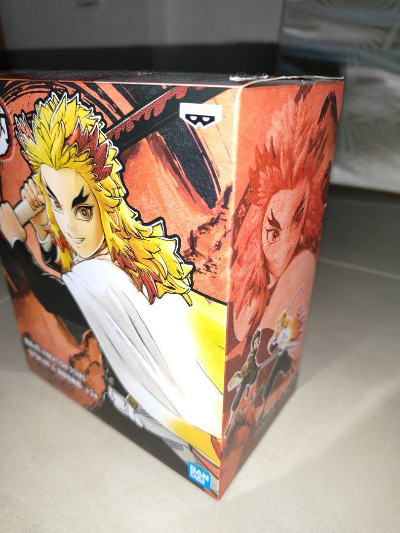 Figurine Demon Slayer Kyojuro Rengoku Vibration Stars Plus 14cm Banpresto