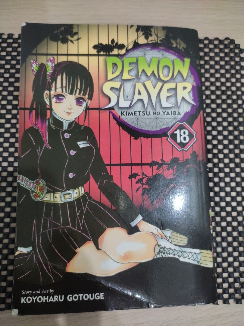 Demon slayer volume 18 manga, Hobbies & Toys, Books & Magazines, Comics ...