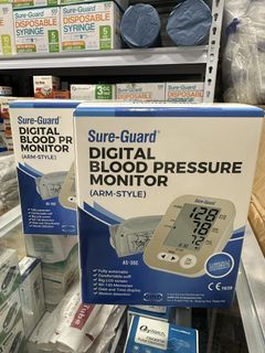 digital blood pressure monitor sure-guard