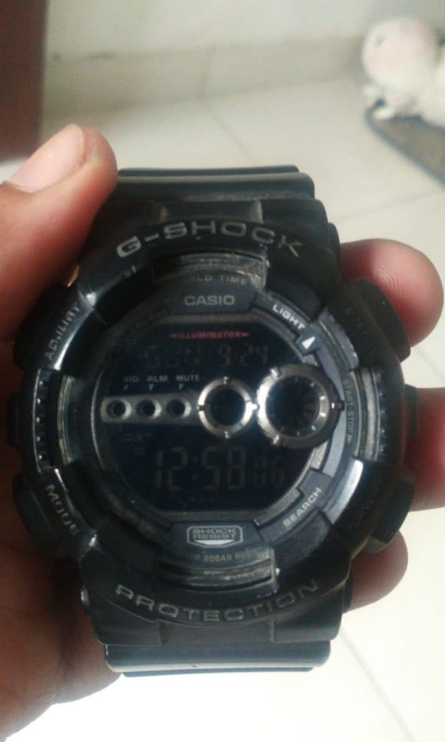 Jual jam g shock original second deals