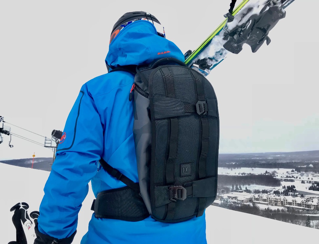 Douchebag Db The Explorer bagpack for multi sports snowboard snow ski cycling foldies skate skateboard longboard