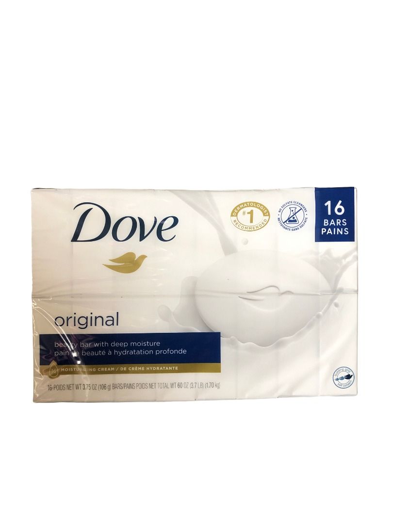 Dove Soap Bars 🇨🇦 (Category: Bath) located in Santa Rita. Submitted by rnrcanadashopping (Listing ID 1257813159, Image 1). Description: Dove 16 Soap Bars Original Original from Canada On Hand PH Price is Fix plus Shipping Fee.