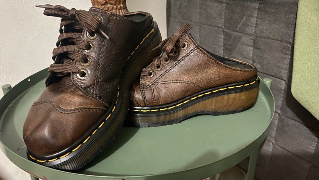 Vintage Dr martens slip on