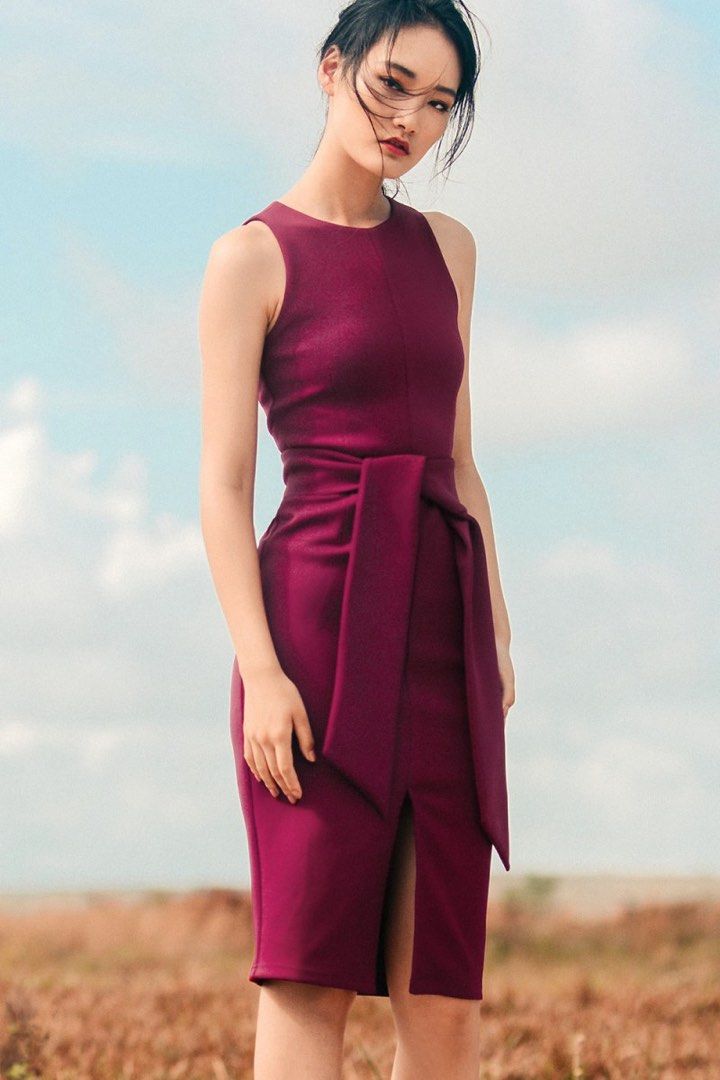 Fashmob AKIRA SASHED MIDI IN MAGENTA in S, Women's Fashion, Dresses & Sets, Dresses on Carousell Fashmob AKIRA SASHED MIDI IN MAGENTA in S, Women's Fashion, Dresses & Sets, Dresses on Carousell