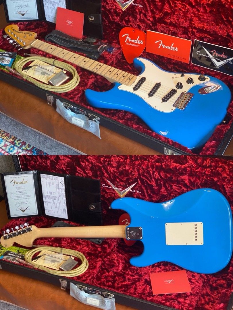 Fender Master built One Off 1970 Startcaster MAUI Blue Closet Classic