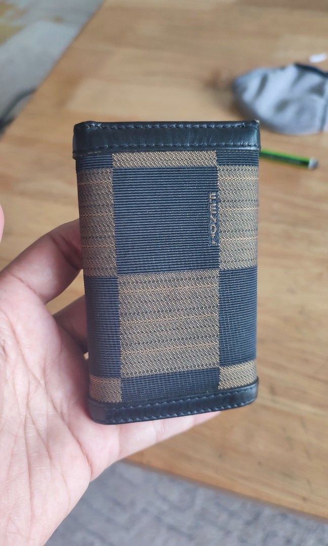 Fendi key chain wallet