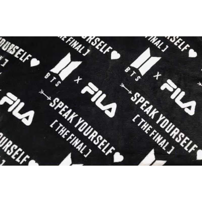 fila x bts speak yourself the final blanket, Hobbies & Toys