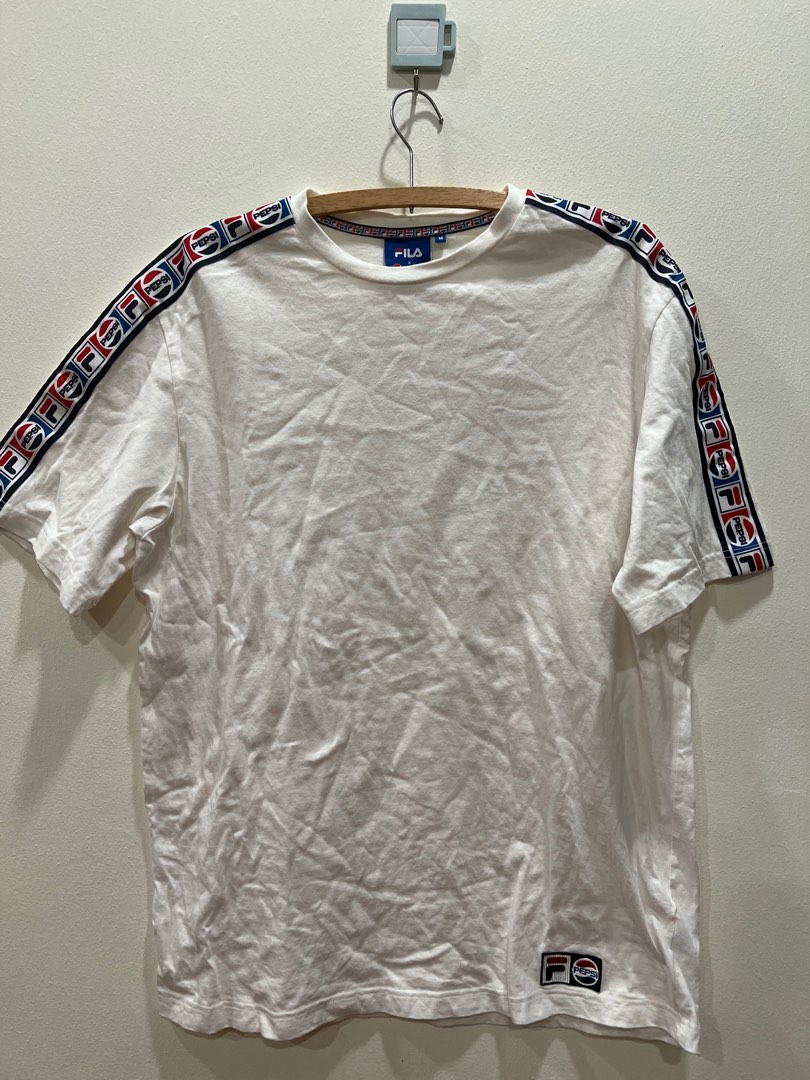 Fila X Pepsi T shirt Men s Fashion Tops Sets Tshirts Polo
