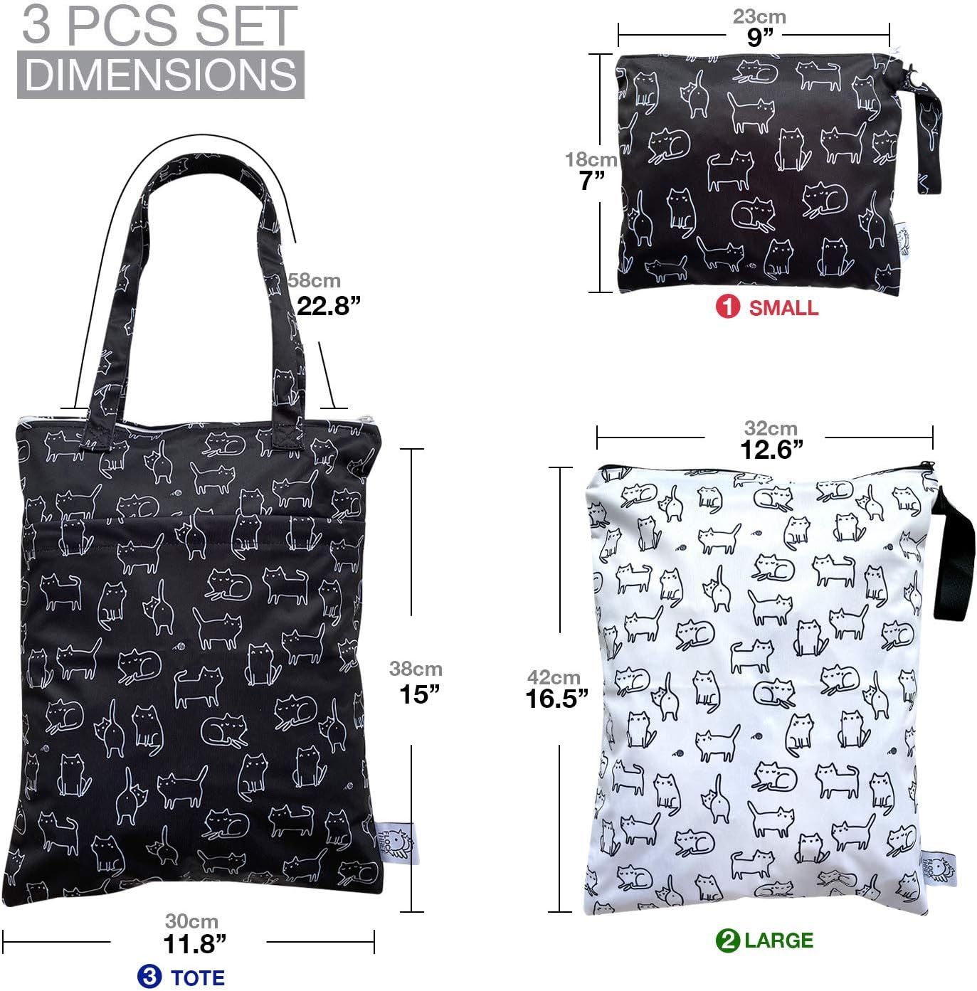 Wet swimsuit travel clearance bag
