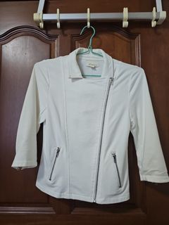White jacket forever 21 outlet