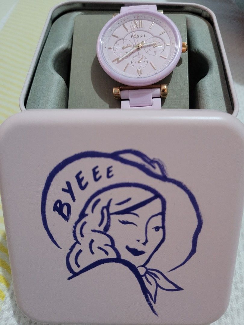 Fossil Ceramic Watch Women s Fashion Watches Accessories