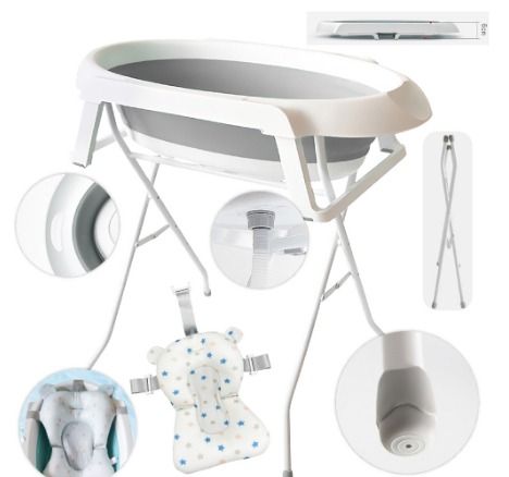 Lucky baby bath sales tub with stand